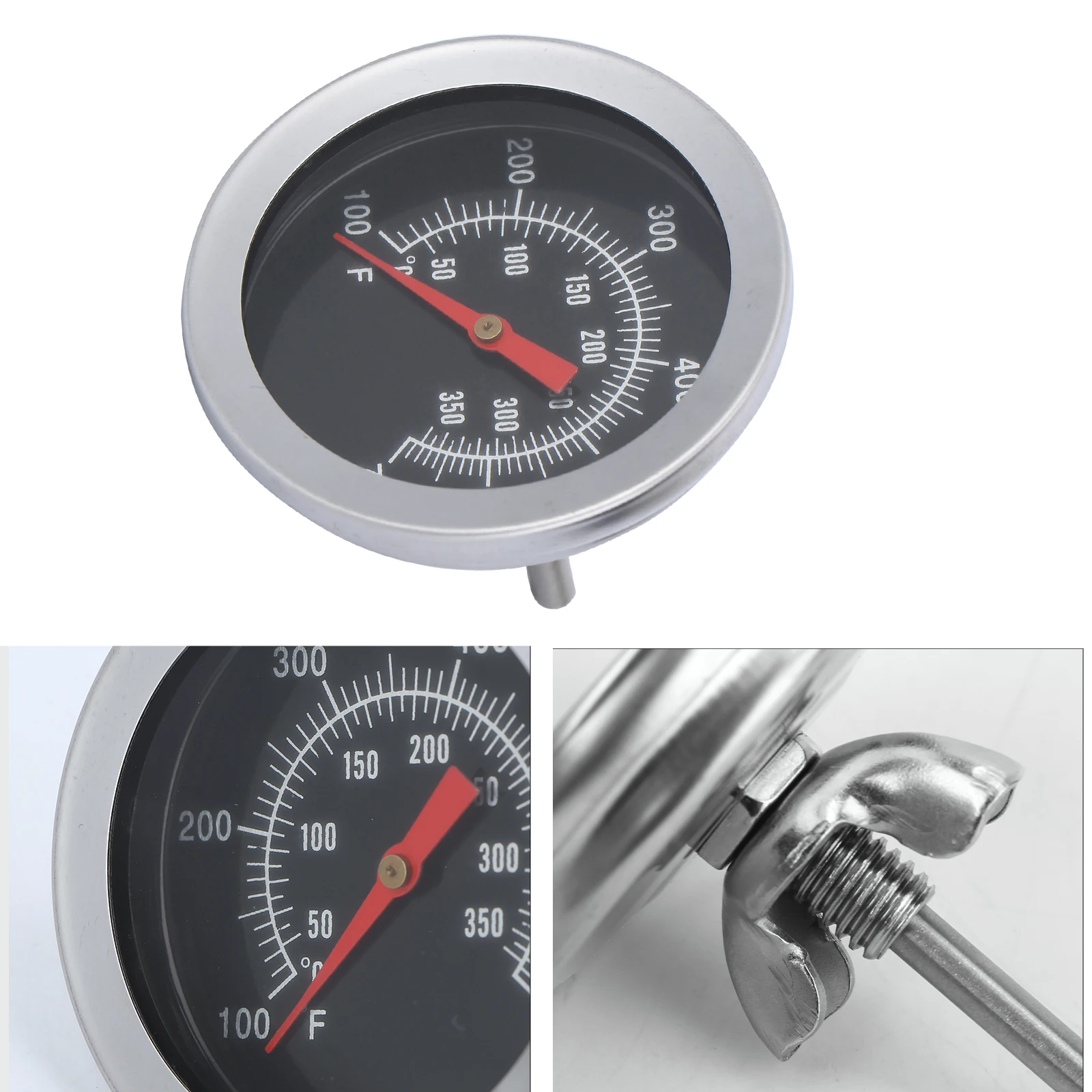 

Thermometer Fahrenheit Stainless Steel Meat Barbecue Environmental Friendly Gill