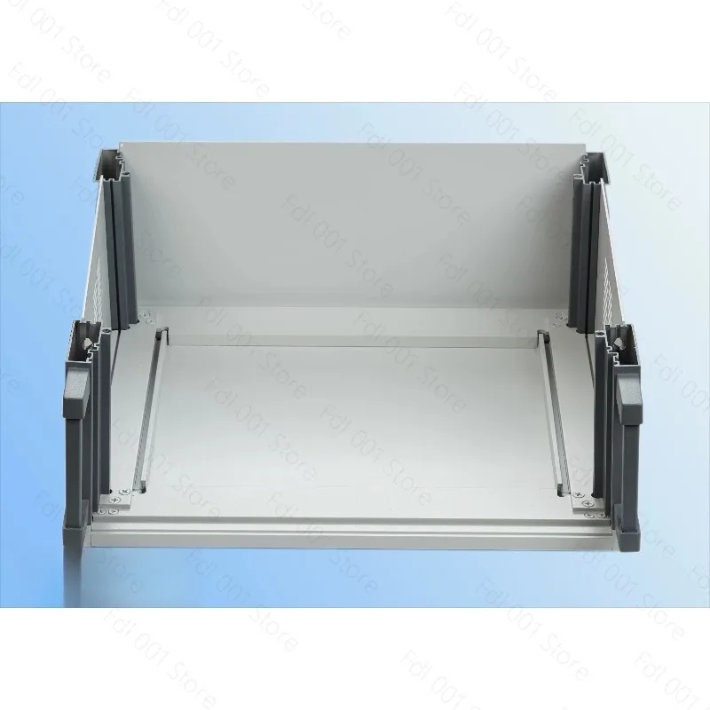 Customized all aluminum desktop control chassis with KBC aluminum alloy power supply housing, instrument housing, and enclosure