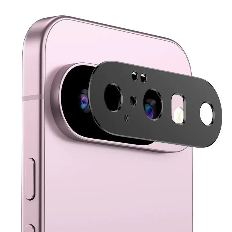 

2Pcs Metal Lens Protection Frame For Google Pixel 10 9 Pro XL LensCover Hollow One-piece Lens Film ForPixel 10 Pro XLShockproof