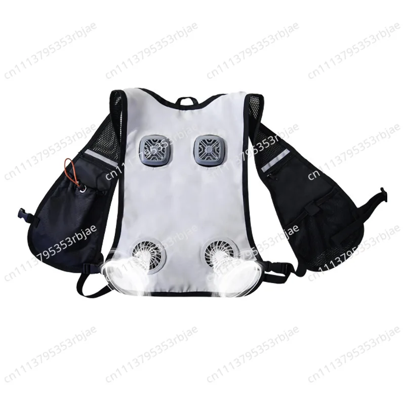 Semiconductor Cooling Vest Air Condition Workwear Heat Relief Cooling Jacket for Cycling Daily Work  no battery