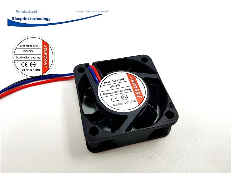 pa  Jiesammy 4015 4cm Ball Bearing 24v0.07a Alarm Function Inverter Cooling Fan 40*40*15MM
