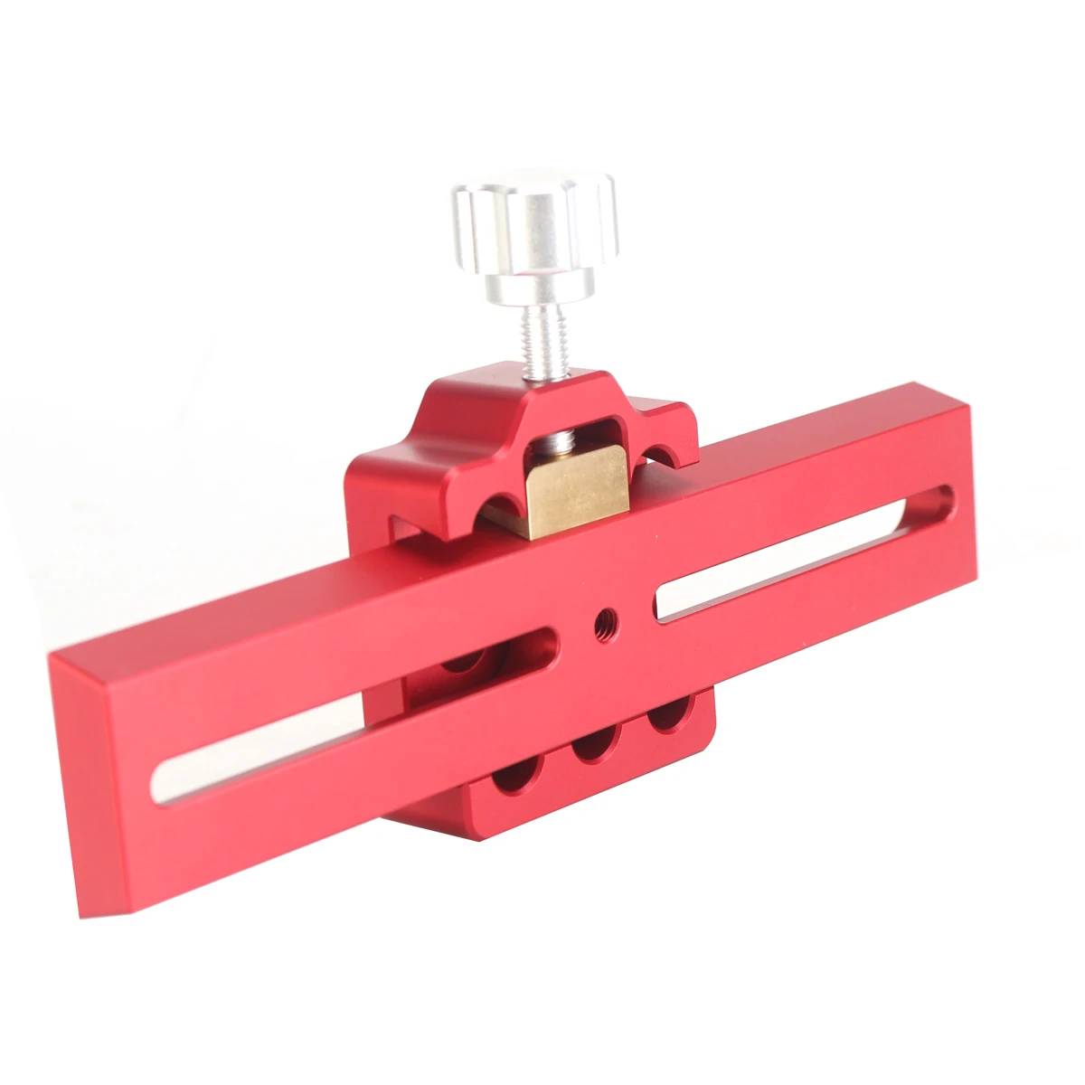 

210mm Universal Dovetail Plate Guide Star Dovetail Mounting Plate with Medium Dovetail Clamp for Telescopes and Cameras (Red)