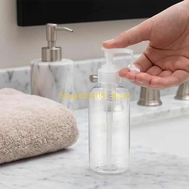 AXYC Spring Loaded Vacuum Pump Bottle Replacement For Shampoo Conditioner And Body Wash Lotion Storage Dispenser Essential