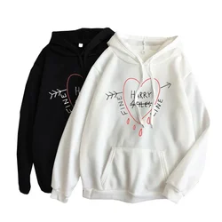 Sudadera con capucha de Harry Styles Treat People Kindness para mujer, ropa informal, Tops cálidos, holgados, a la moda