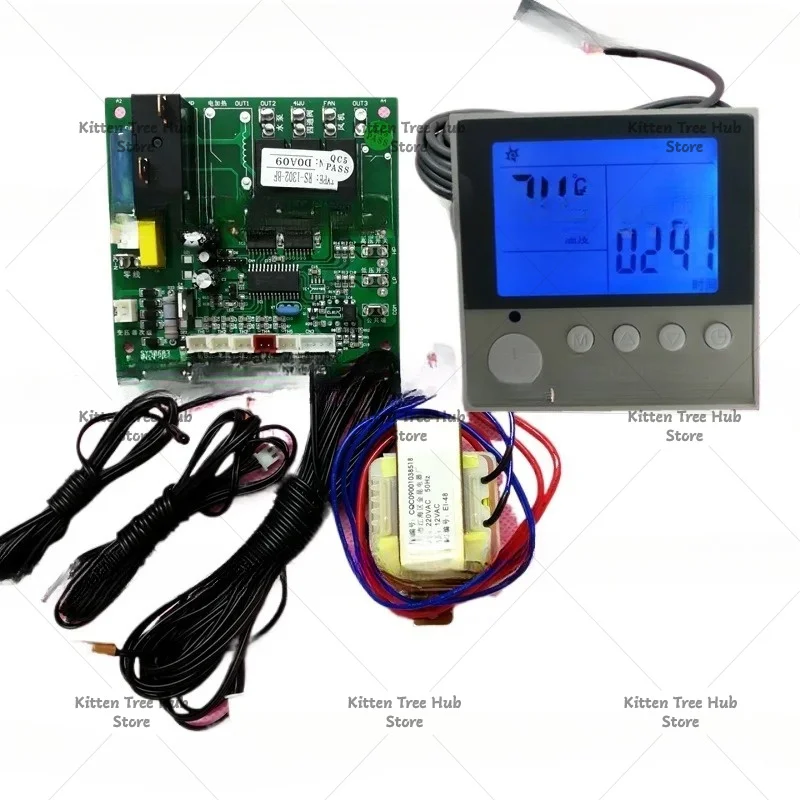 Air Energy Controller Universal Heat Pump Computer Board Electronic Expansion Valve Main Board 1.5p 2 Horse Complete Set