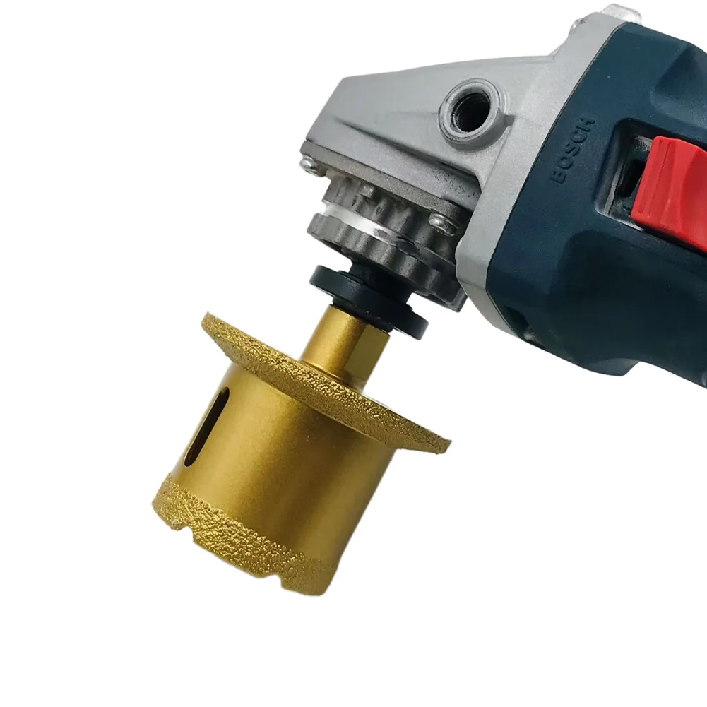 1 ชิ้นสูญญากาศ Brazed Hole เจาะ Diamond Hole Saw เจาะ Core Bits สําหรับกระเบื้องหินอ่อนกระเบื้องพอร์ซเลนอ่างล้างหน้า Hole เปิด