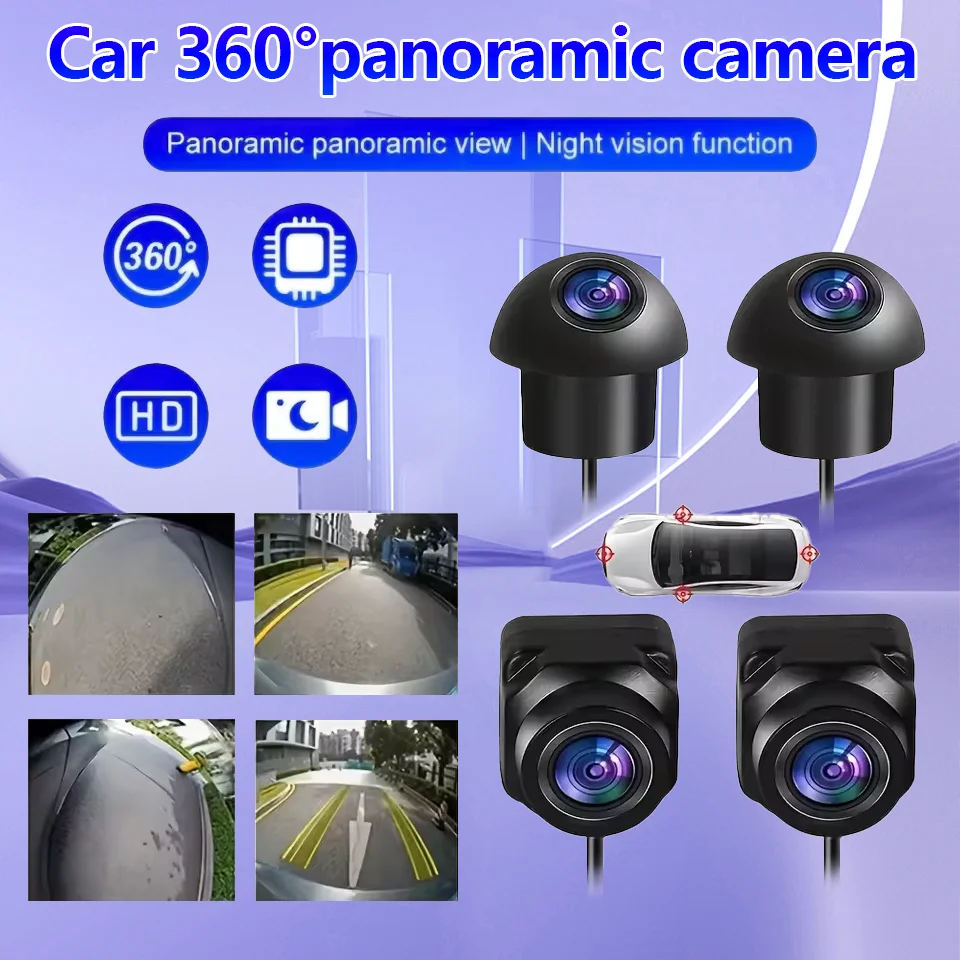 

Автомобиль 360° ° камера панорамной системы для мультимедийного экрана Android, мультимедийная система Android с функцией 360APP