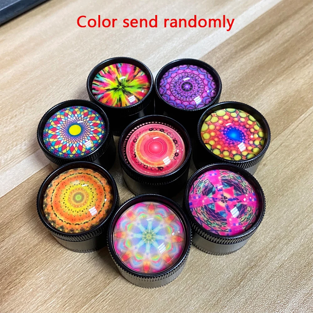 10Pcs 3-layer Herb Tobacco Grinder Smoking Grinder 30mm Spice Crusher Smoker Gifts Smoking Pipe Accessories Pipes Pipas Fumar