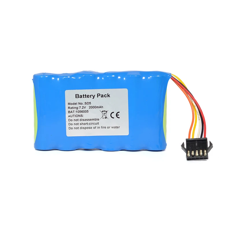 FSNH-6XAA2000-SD5 capacity 2000mAh 7.2v NI-MH battery suitable for EDAN SD5 SD6 patient monitor