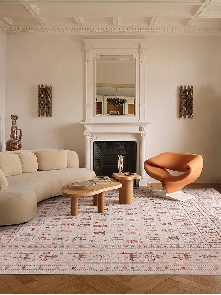 터키 스타일 거실 카펫 미국 페르시안 침실 러그 홈 고 - Home Textiles Turkey 리뷰 및 가격