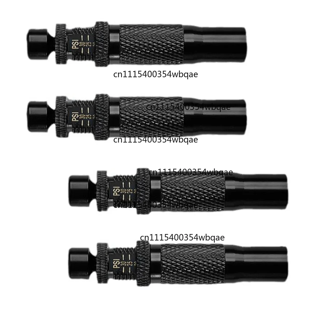 ZOCI-FOR 4pcs Automatic Tire Deflators Set of 4, Adjustable Pressure Suitable for Offroad Vehicles Motorcycle Valves Caps