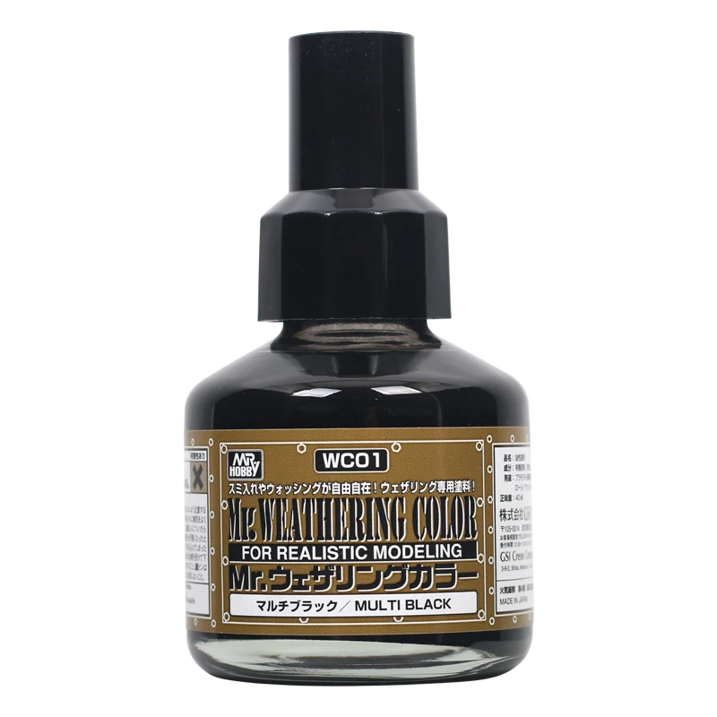 40ml Mr.Hobby Pannello Linea WC01-18 Vernice Modello in plastica Colore agli agenti atmosferici per modello militare Hobby Strumenti di pittura FAI DA TE