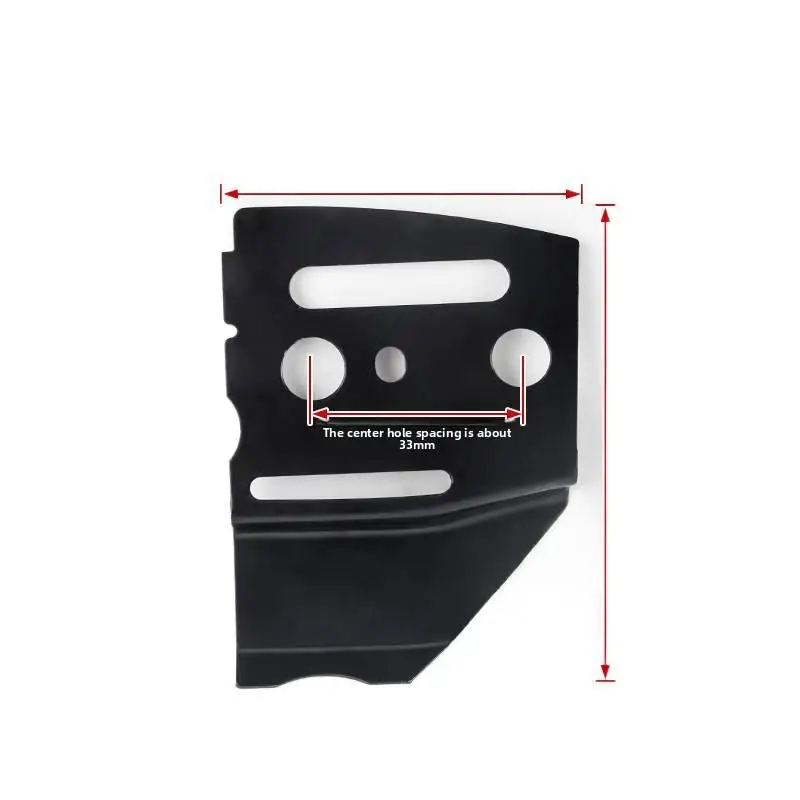 오일 톱용 톱 52/58 가이드 플레이트 왼쪽 압력판 액세서리