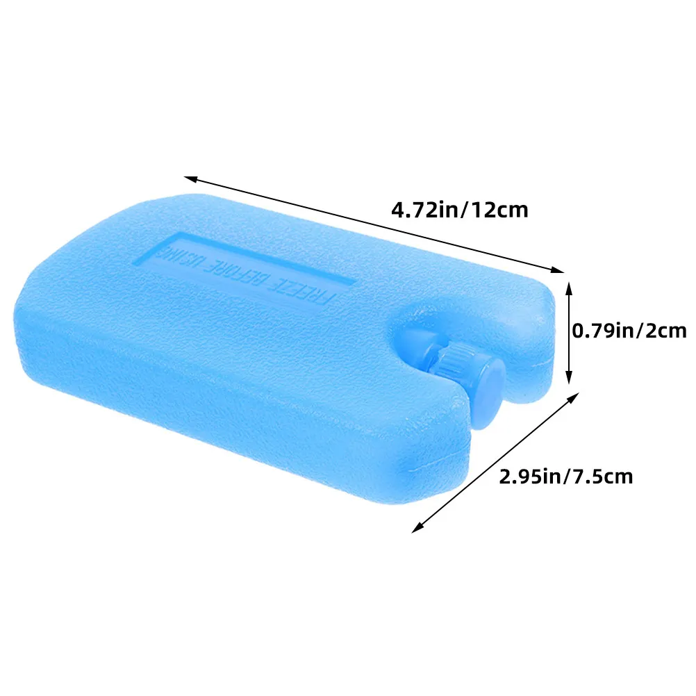 6 Pcs Air Conditioner Fan Cooler Freezer Blocks Cold Ice Crystal Box Reusable Water-Filled Freezer Ice Packs Keep Drinks Fresh