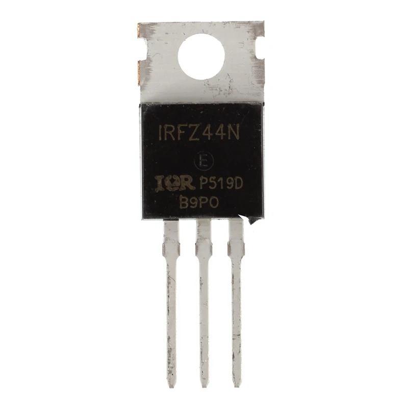 Transistor de potencia, 10 piezas, IRFZ44N, IRFZ44, MOSFET, Canal N, 49A, 49 Amp, 55V