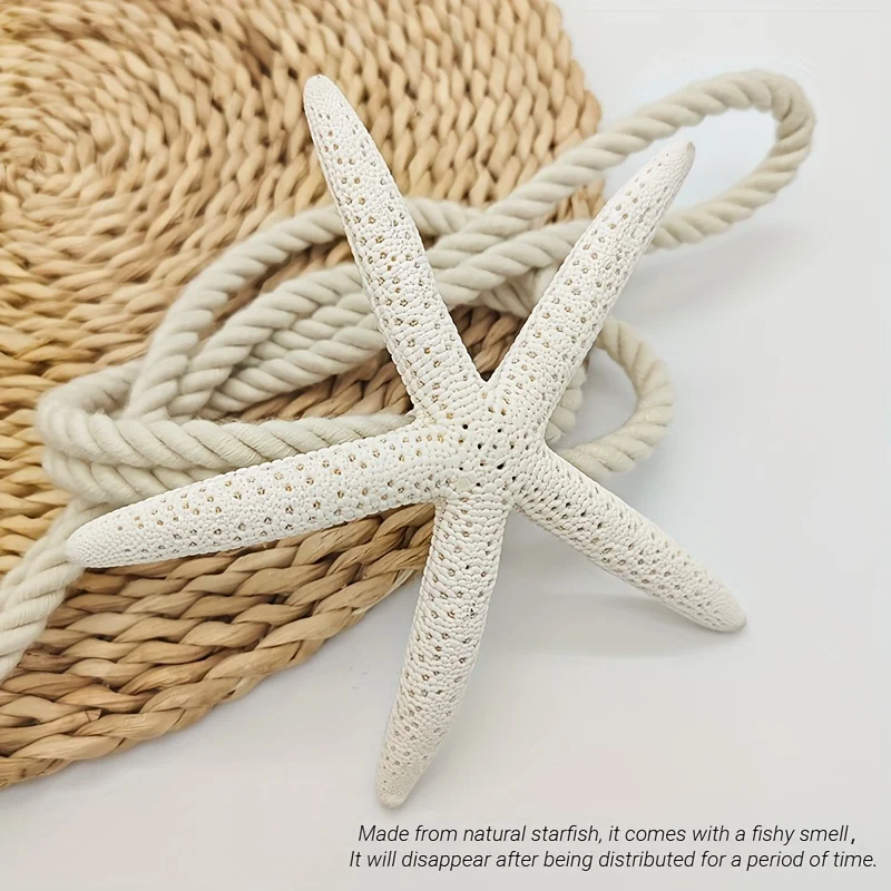 1pc Natural Starfish Curtain Tieback Simple Woven Curtain Holdback Curtain Accessories Bedroom Living Room  Decoration