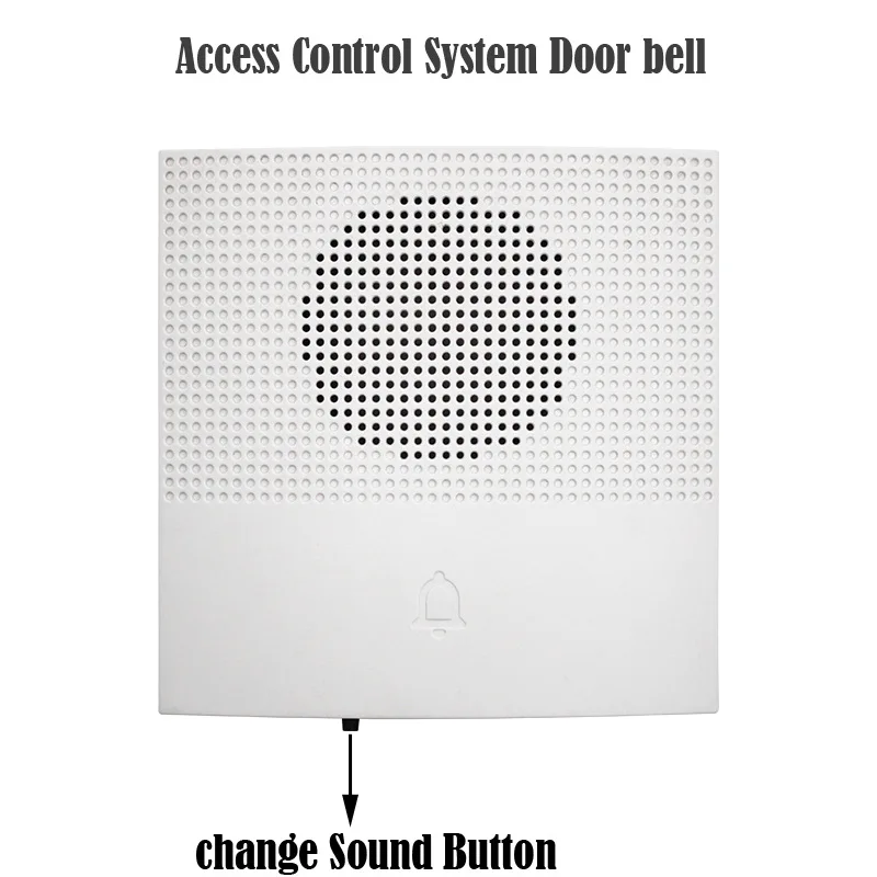 38 Sound Access Control DoorBell DC 12V Vocal Wired Doorbell Welcome Door Bell For Doorbell for Home Security System