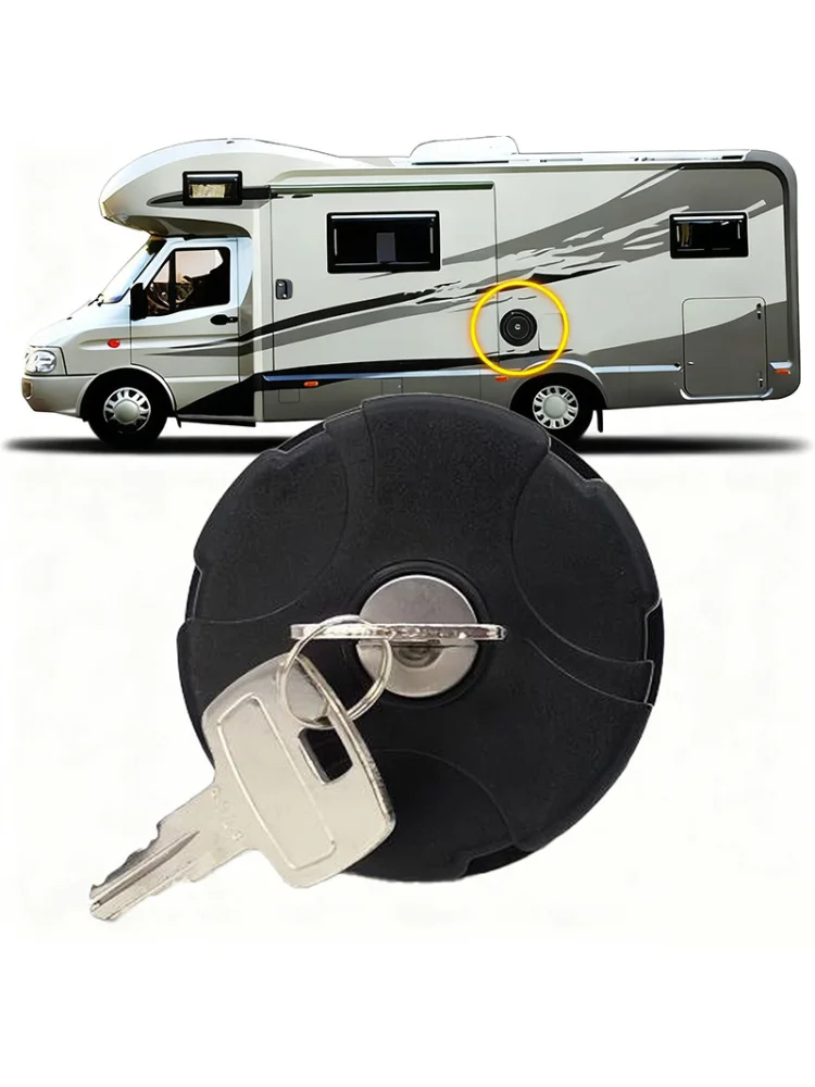 Remplacement du bouchon de remplissage d'eau de verrouillage RV sans clé accessoires de bouchon de remplissage d'eau 98658-002 pour caravane Fiamma camping-car