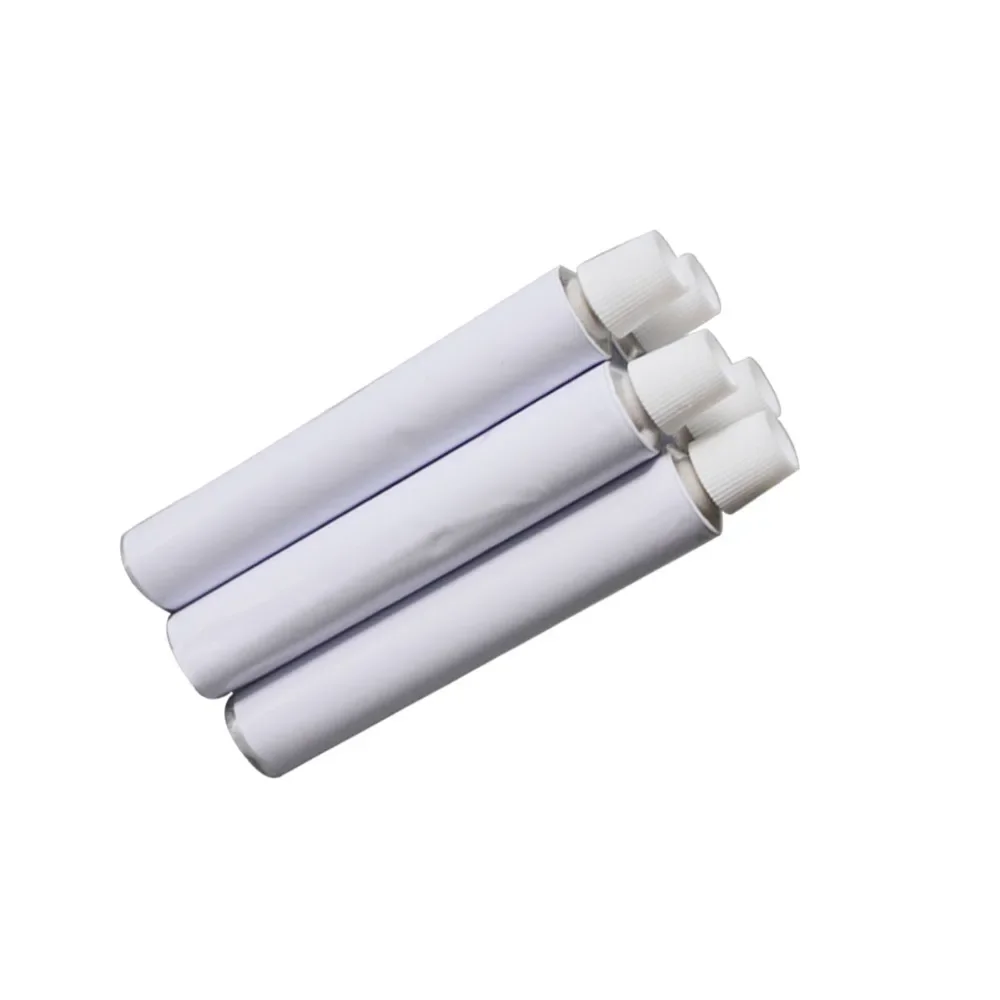 10 Pcs/pack Empty Aluminum Toothpaste Tubes Unsealed Tail Needle Cap Packing Extrusion Tube 10ml 20ml 30ml 50ml 100ml