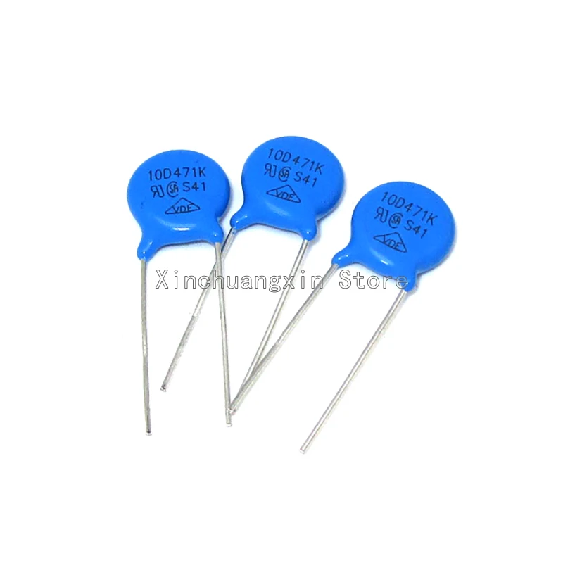 20PCS Varistor 7D/10D/14D/20D 391K 431K 471K 561K 681K 821K 511K Varistor voltage 10D471K