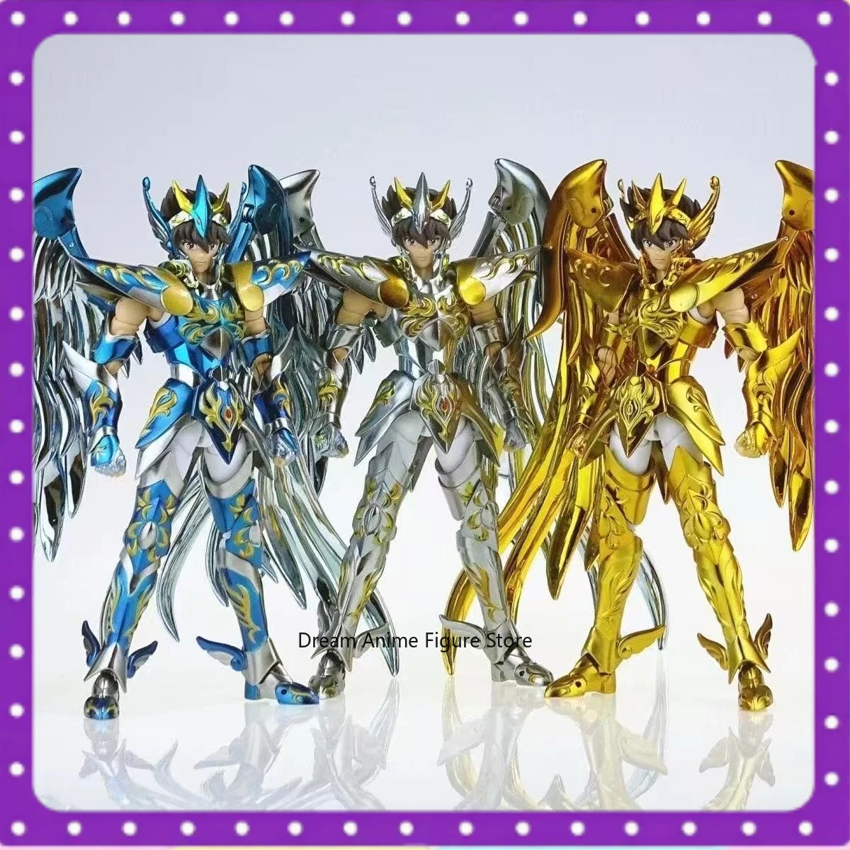 

В наличии: GT Shen Tianma New Wings, обновленная версия, обычный цвет/цвет к 10-летию/золотой, серия Saint Cloth Warrior Myth