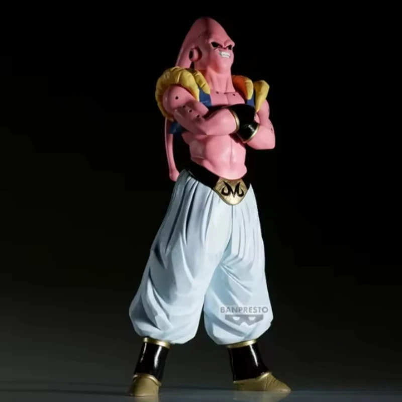 บันได ตุ๊กตาอะนิเมะดราก้อนบอล มาจินบูแอ็คชั่นฟิกเกอร์แมตช์เมคเกอร์คอลเลกชันตกแต่งของเล่นเด็กของขวัญเครื่องประดับของแท้