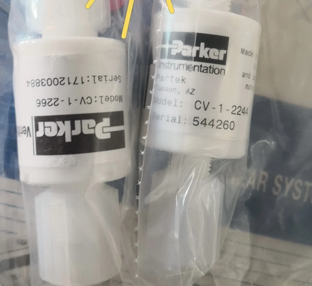 High Pressure Hydraulic Check Valve CV-1-2244 par  ker Mini Check Valve Black