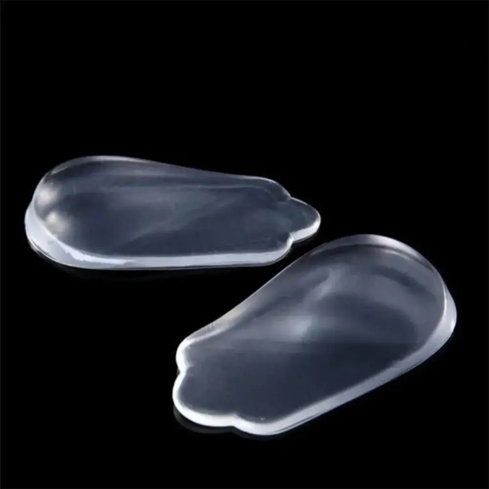 2Pcs New Gel Pillow Silicone Insoles Shoes Pad Pugel X/O-type Legs Corrector Flatfoot Heel Cup Orthopedic Insoles Shoes Pad Heel