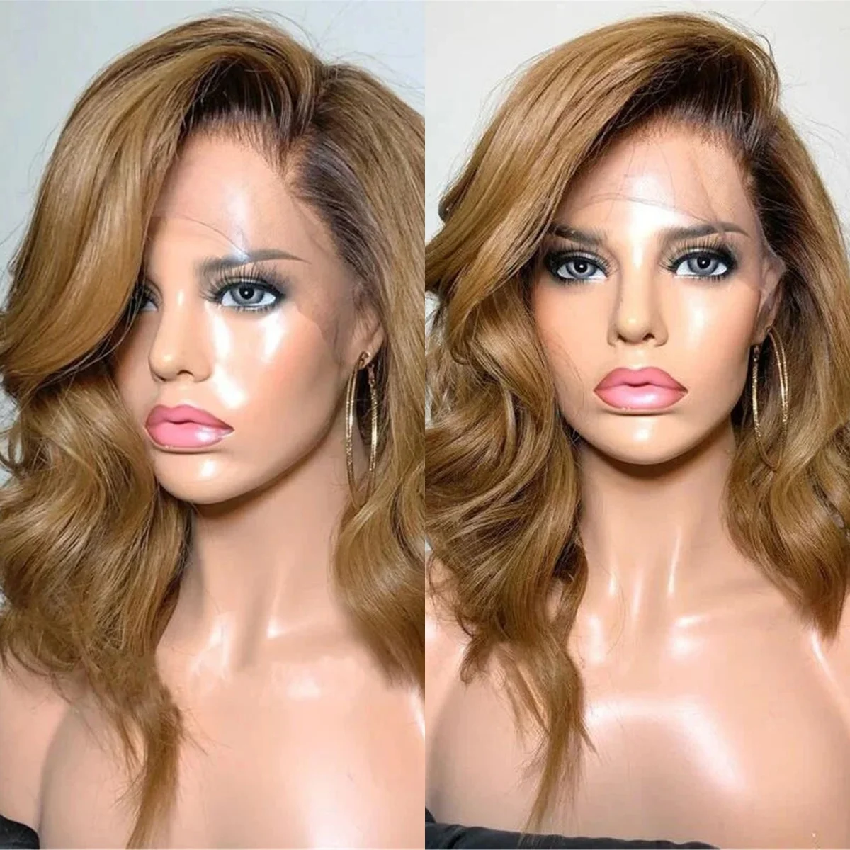 

Высококачественный термостойкий синтетический парик Party Hair с естественной свободной волной, короткий, с отдельной прядью, 150% плотность, Hot Star Hair