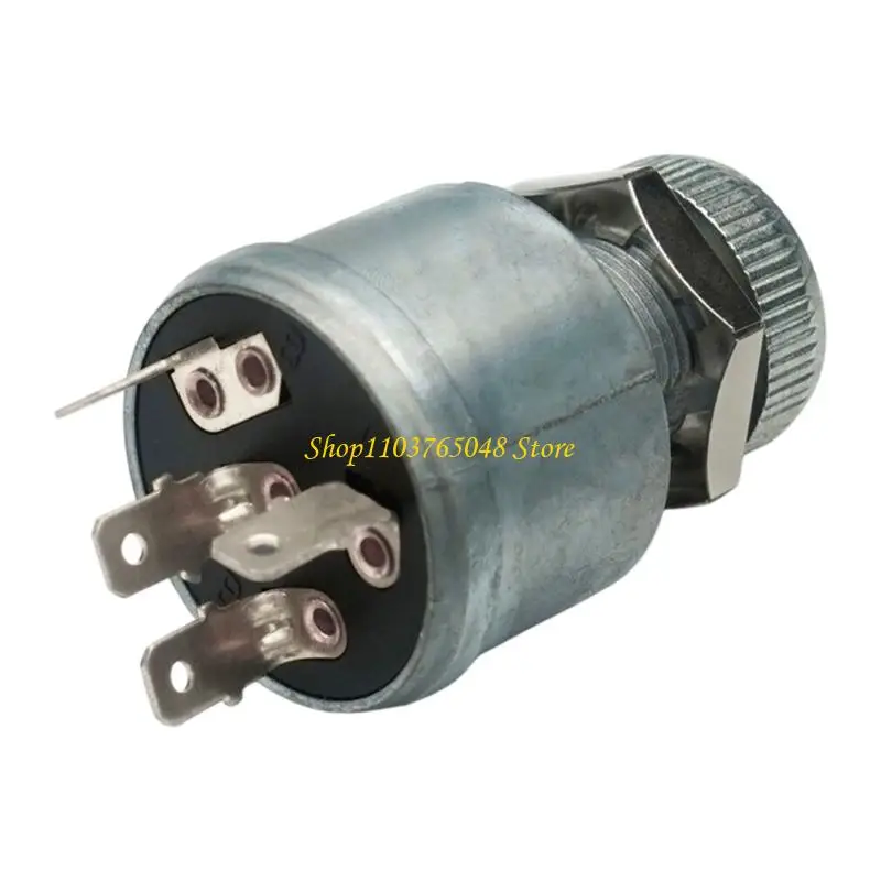 R53E Heavy Duties Golf Cart Ignition Switches Compacts Structure Wide Compatibility