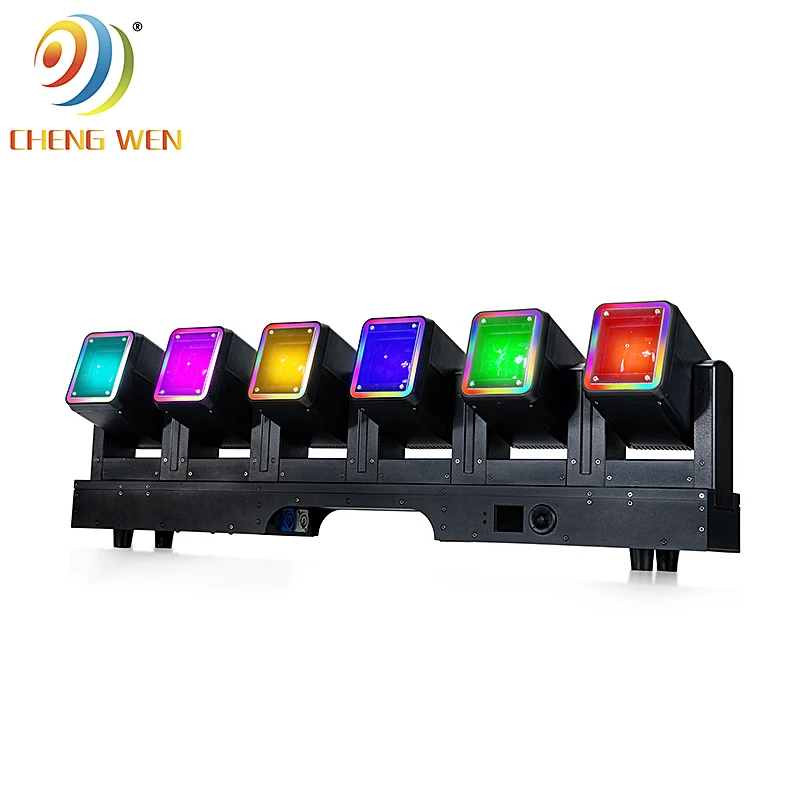 

Stage 6*60w RGBW Moving Beam bar Effect Lighting 6 eye beam Led Indoor Mini Bar Lights