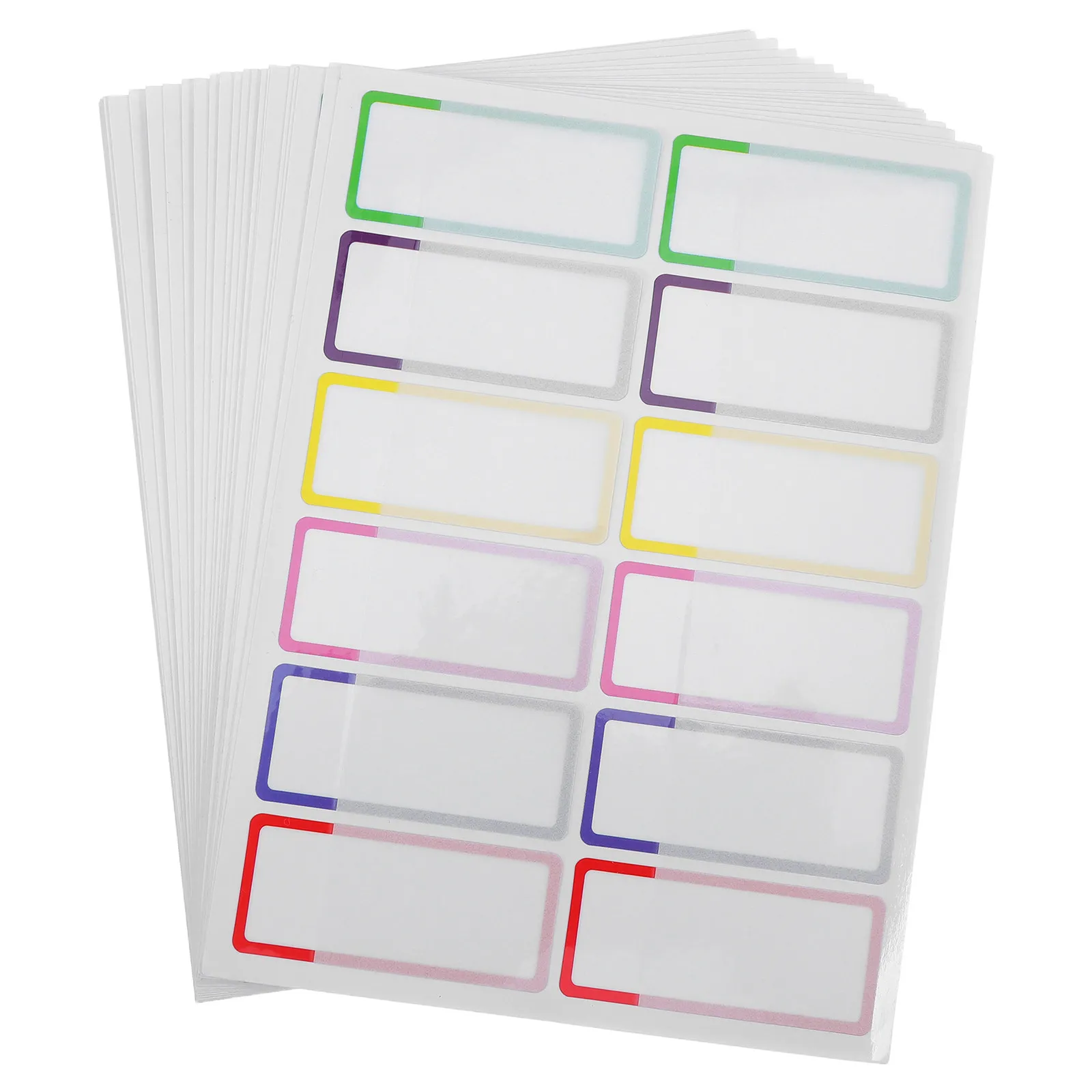 

30 Sheets Washable Waterproof Name Label Stickers Self-Adhesive Removable for Daycare Nursery Kindergarten Bottles Containers