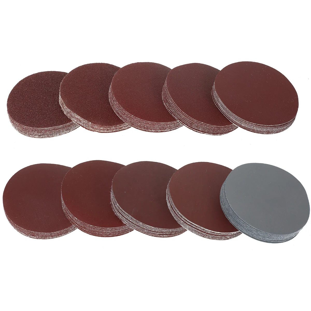 

100Pcs Sanding Discs 3 Inch Round Sanding Disc Pads Professional Sander Disk Polishing Pad Set for Metal Wood Car Polishing Tool