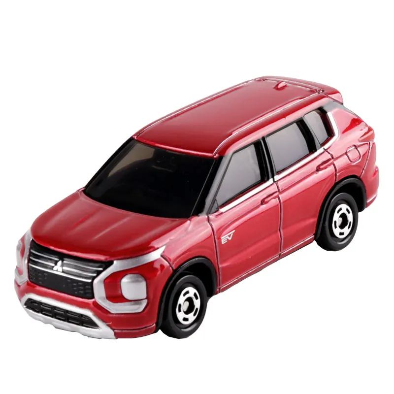 TAKARA TOMY diecast alloy simulation model SUV10 Mitsubishi Outlander, children's collection of decorative toys children's gifts