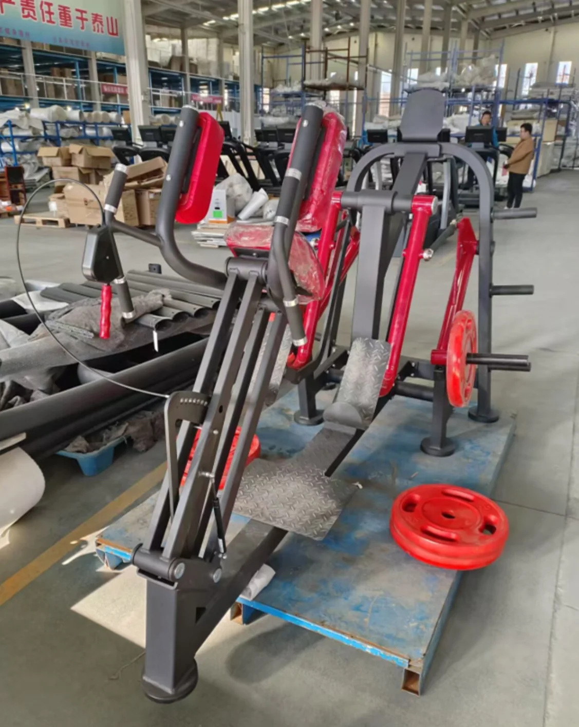 New Design Commercial Gym Equipment Leg Training PlateLoaded Hip Thrust Machine