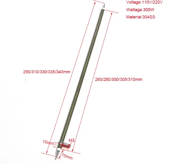 SNDHEATER Oven Heaters 220V 300W 310mm 280mmL 2PCS