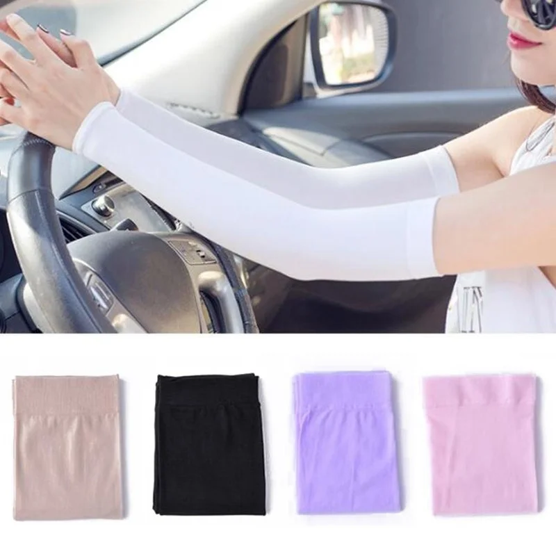 1 Arm Sleeves Summer Sunscreen, UV Protection, Cold Cycling, Running, Fishing, Climbing, Driving, Warm Men and Women