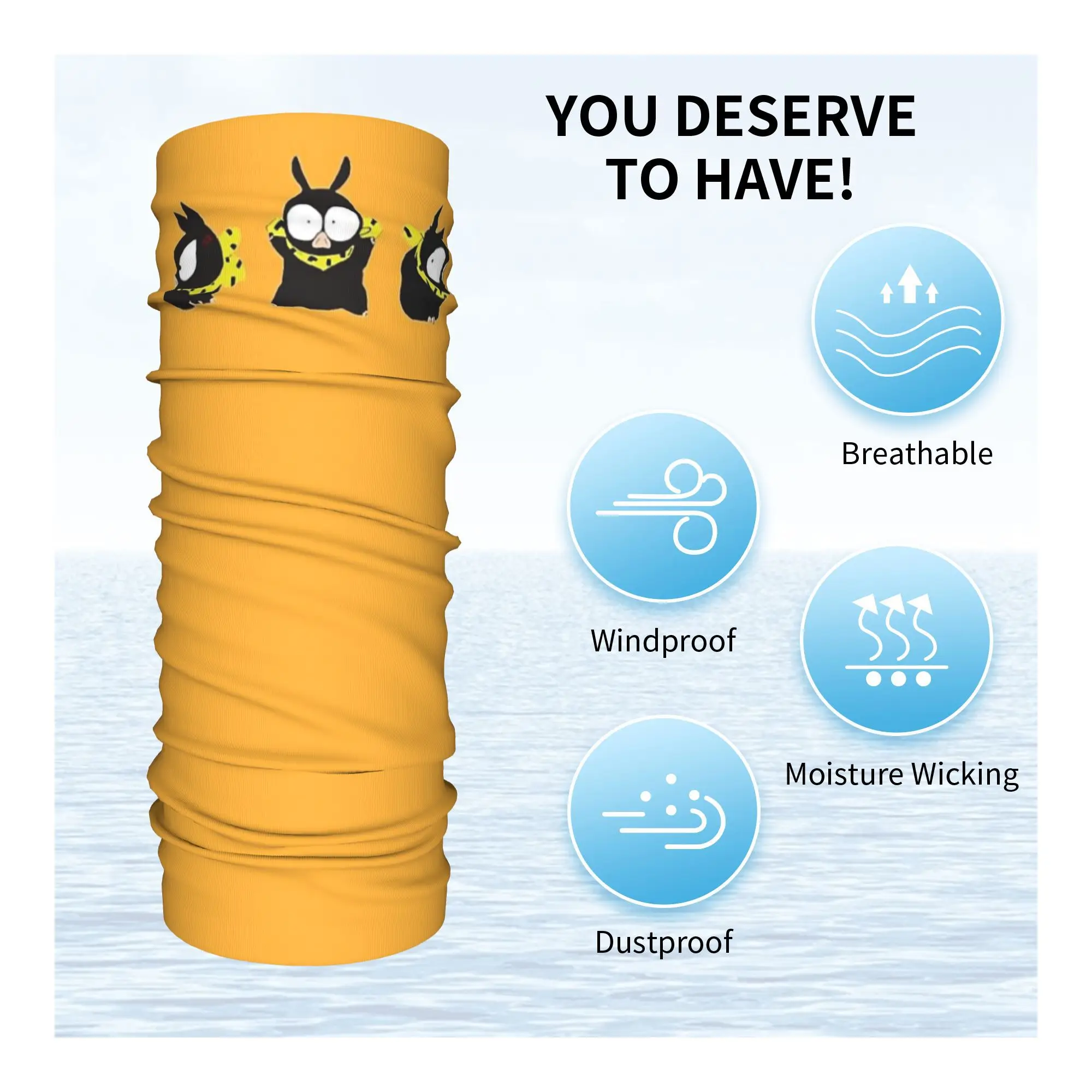 وشاح سحري مطبوع عليه رقبة P Chan Ranma Bandana، أغطية رأس متعددة الاستخدام للرجال والنساء والكبار قابلة للغسل