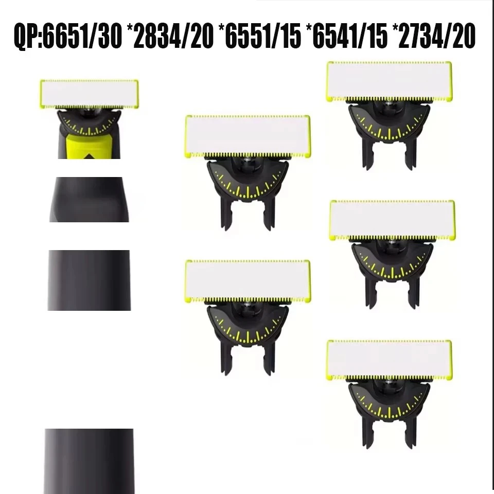 Suitable for OneBlade Blade Replaceable 360 Degree Head, Compatible with OneBlade Shaver Hair Conditioner Set QP2520 QP2630
