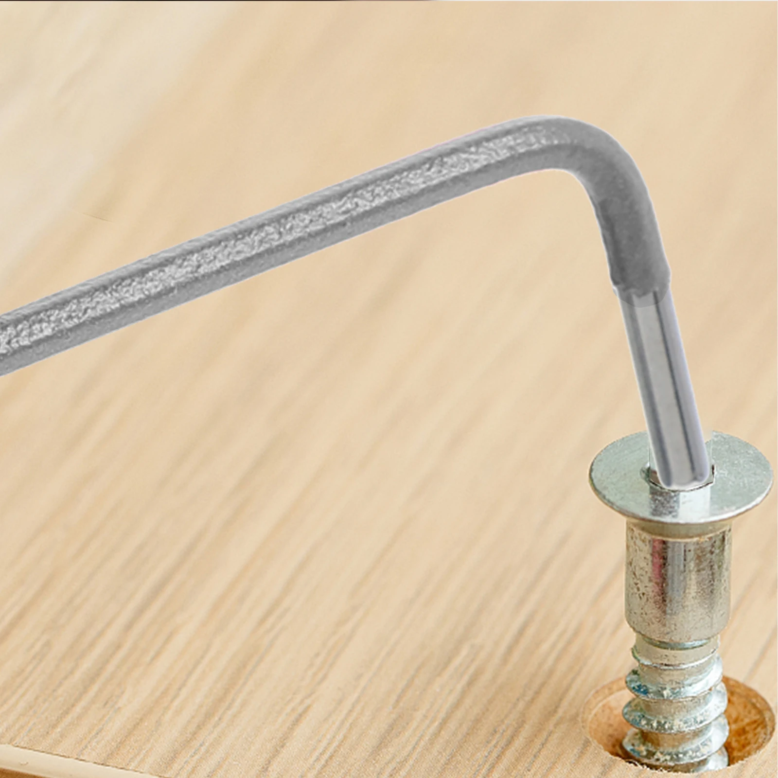 

Ball End Hex Key L Shaped 2mm Long Arm Spanner Steel Repair Tool for Mechanical Maintenance and Industry Repair