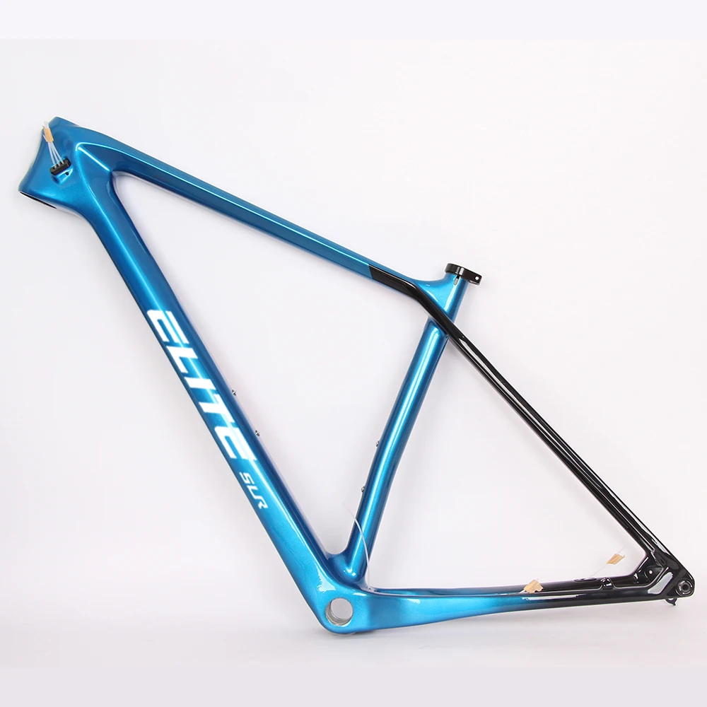 

Full Carbon MTB Bicycle Frame Elite T1000 Carbon Hardtail Mountain Bike Frame MTB Thru Axle 15/17/19" 12x148mm Boost Disc Brake
