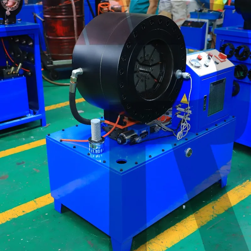 New Hydraulic Crimper Excavator Hose Pressing Machine Used For Pipe Crimping In Manufacturing Plants With Motor Core Component