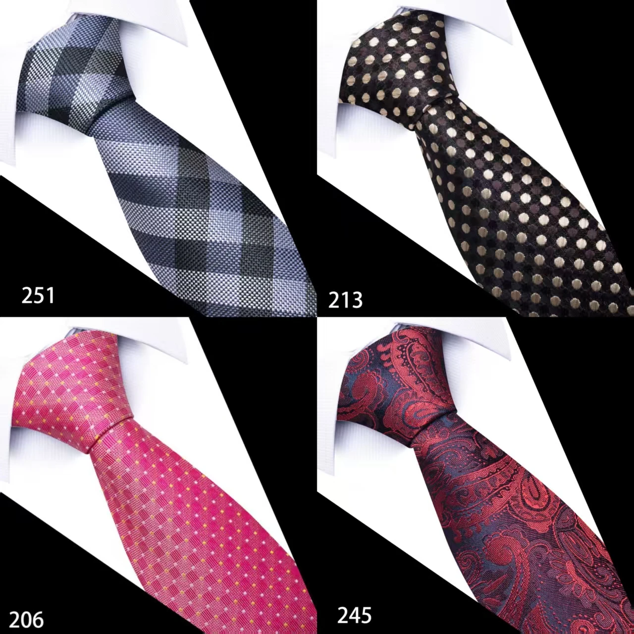 1 Men's Tie, Suitable for Business Work, Parties, and Casual Occasions