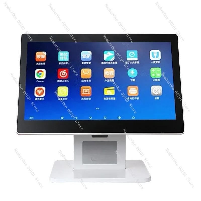 Touch Screen POS Cash Register All in One System for Milk Tea Shop Restaurant Ordering Machine with Takeaway Delivery
