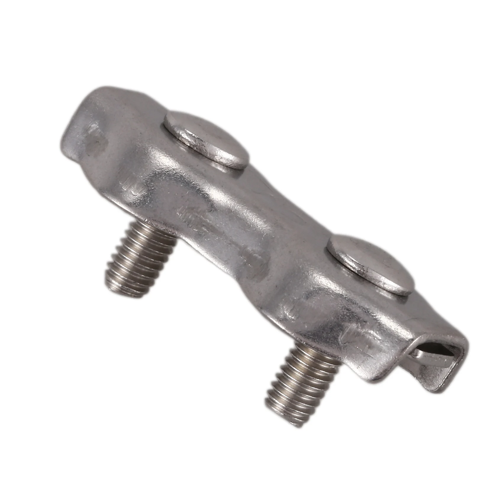 PZHI-20 Pcs 3Mm Duplex Clips Stainless Steel Wire Cable Rope Grips Clamps Caliper