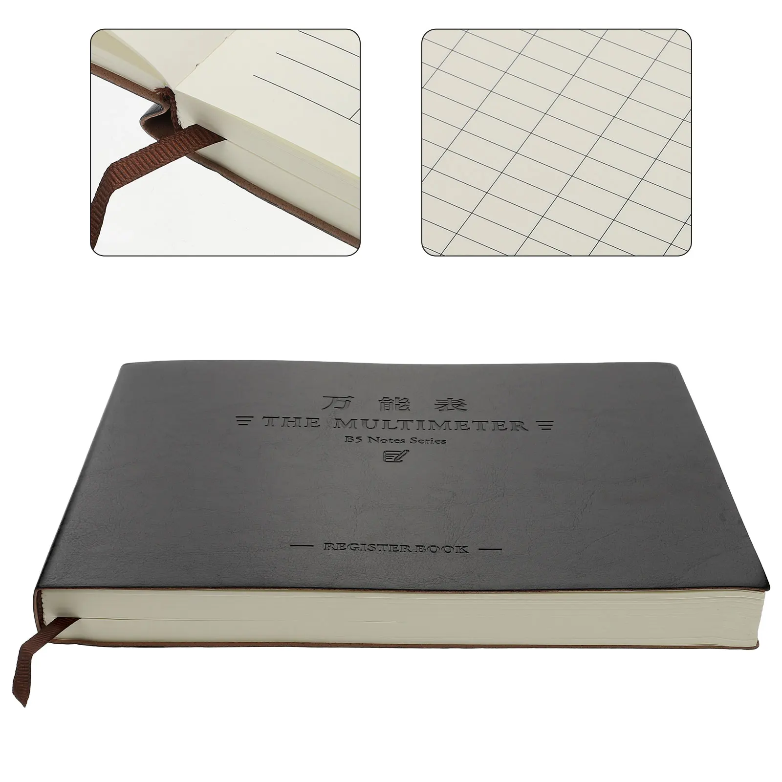 1 قطعة كتاب حساب موجزة مواد مميزة متعددة الاستخدامات حفظ الكتب المحمولة شكل كتاب هدية عظيمة للطلاب المعلمين #4