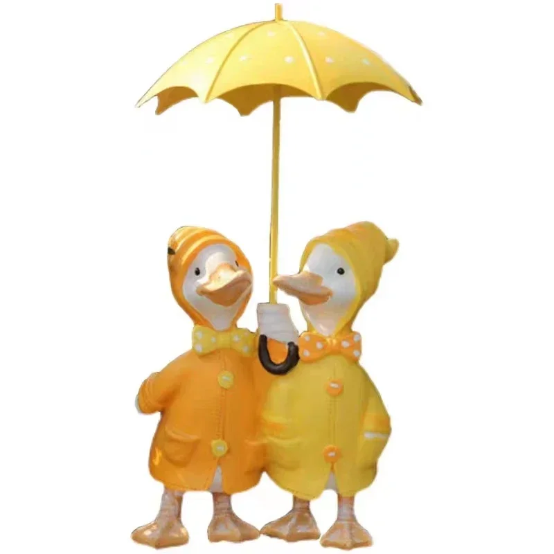 

Garden Courtyard Decoration Decoration Creative Simulation Animal Cartoon Umbrella Duck Outdoor