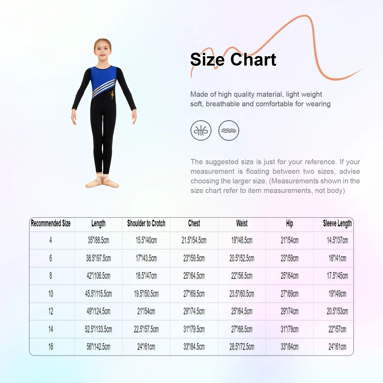 ชุดบอดี้สูทยิมนาสติกสำหรับเด็กผู้หญิง ผ้าฟลีซบุขน แขนยาว ชุดจั๊มสูทเลกกิ้งโยคะ ชุดรัดรูปสำหรับฝึกซ้อม เสื้อผ้าสำหรับเต้น