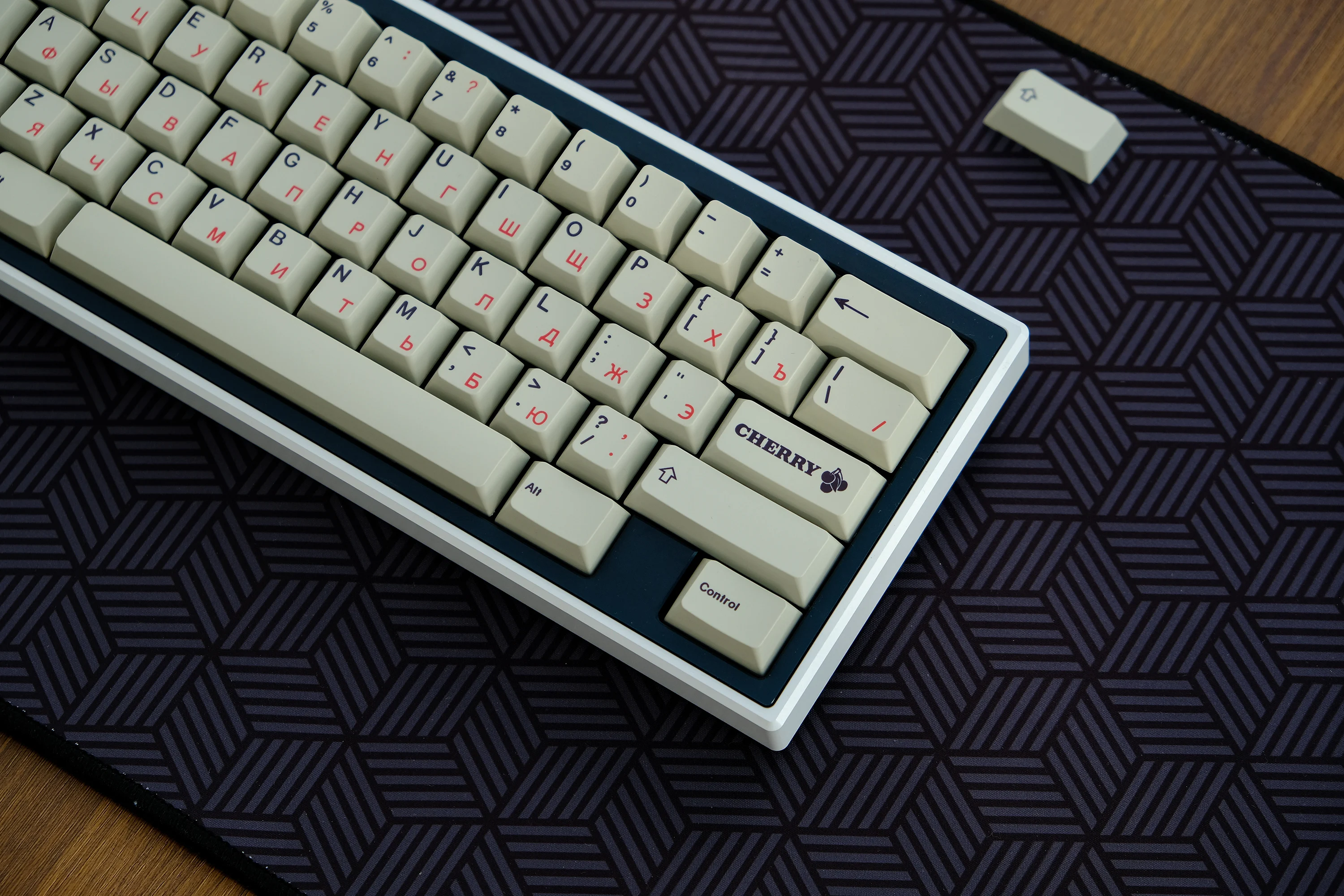 Retro Russian root set keycap PBT material, original highly sublimation process