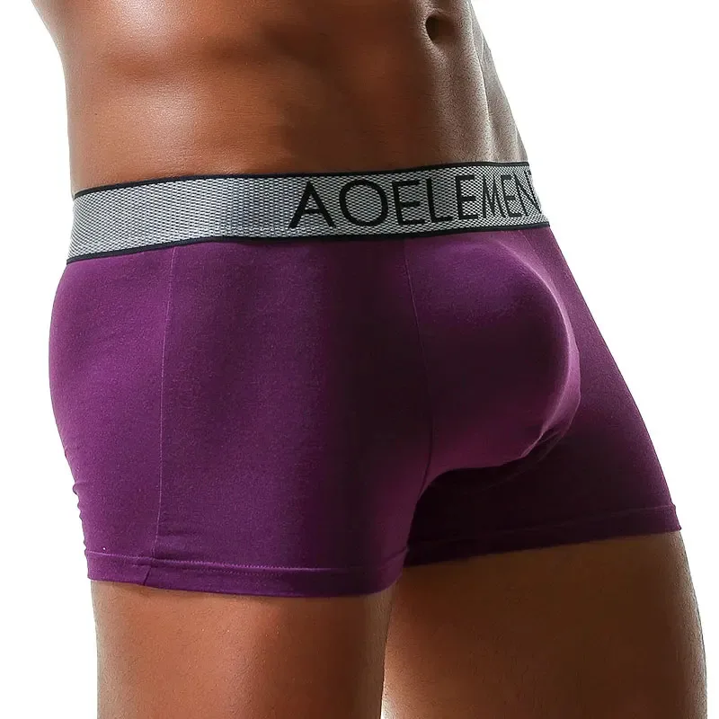 Men's underpants U convex anti-move bullet separation spermatic vein plain pant varicose scrotal pouch
